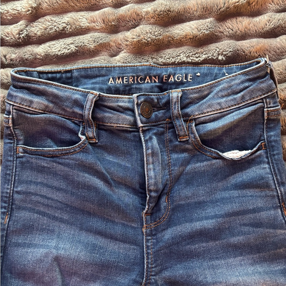 American Eagle Outfitters Women's Blue Jeans